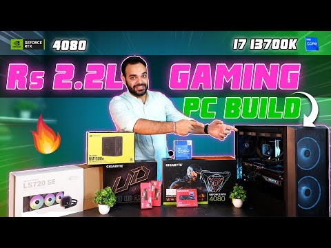 *BEAST* Intel i7 13700K & RTX 4080 PC Build Under 2.2 Lakh India 2023 | Gigabyte RTX 4080 Gaming OC