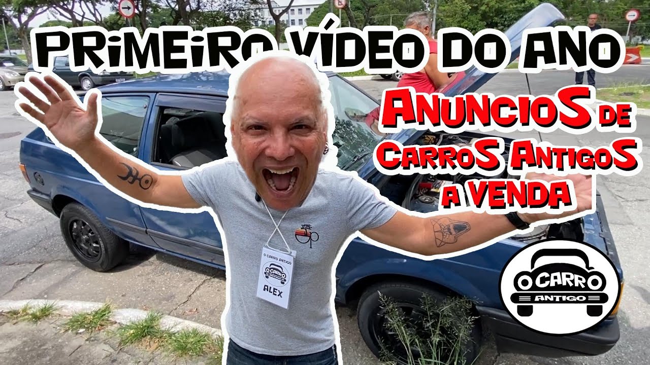 PRIMEIRO VÍDEO DO ANO DE ANÚNCIOS DE CARROS USADOS E ANTIGOS À VENDA EM SÃO PAULO/SP dia 12/01/2025