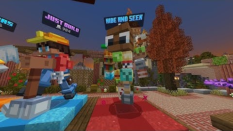 Switch【マイクラ統合版】『The Hive』HIDE AND SEEK