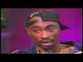 Capture de la vidéo Tupac Shakur (2Pac) Interviewed By Host Tanya Hart In 1992, Full Interview (Rare)