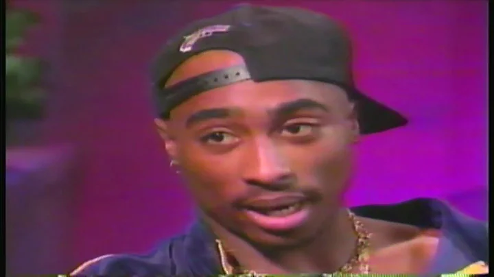 Tupac Shakur (2Pac) Interviewed by Host Tanya Hart...