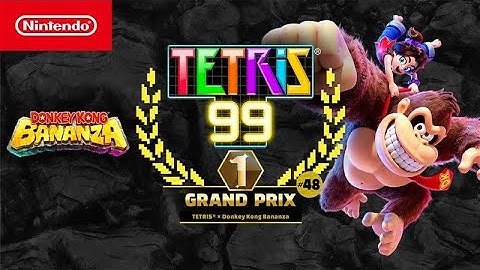 TETRIS® 99 x Donkey Kong Bananza – A ground-breaking Grand Prix!