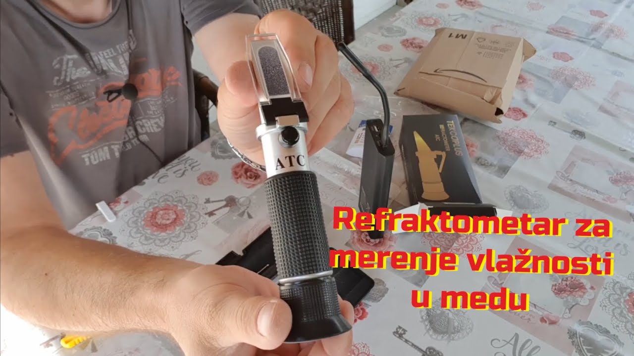 Refraktometar za merenje vlaznosti u medu