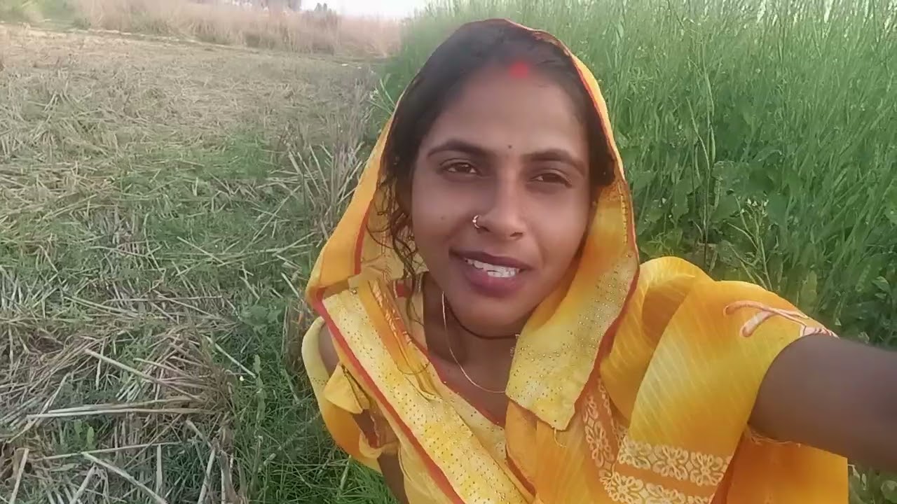 देखो दोस्तों हम गए हैं घास काटने और क्या बताएं हैं 😀😀