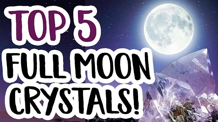 Topp 5 Fullmåne kristaller för att ladda kristaller under fullmånen! 🌕💜✨