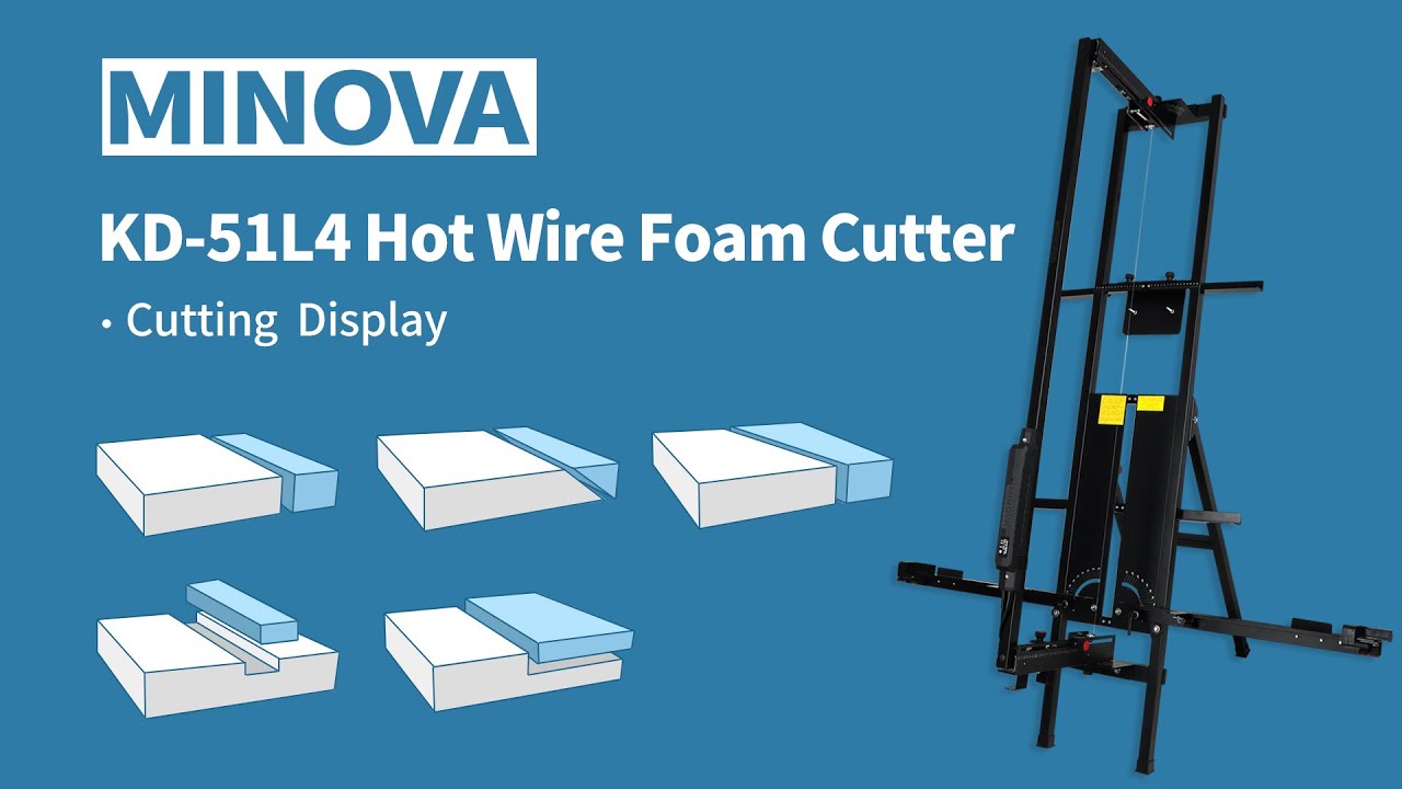 MINOVA KD-51L4 Hot Wire Foam Cutter 