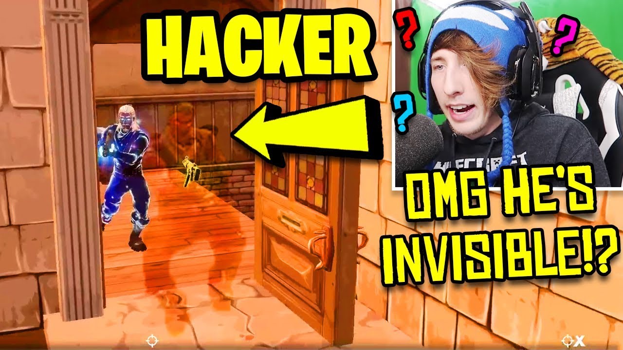 I Killed An Invisible Fortnite Hacker Fortnite Invisible Glitch Fortnite Battle Royale Youtube - roblox invisible hack 2017