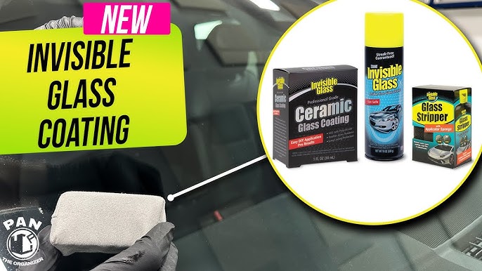 Deep cleaning your windshield like never before with Invisible