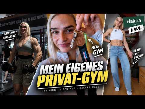 My own PRIVATE GYM?! 🔑 Workout insights & Halara try-on 👖