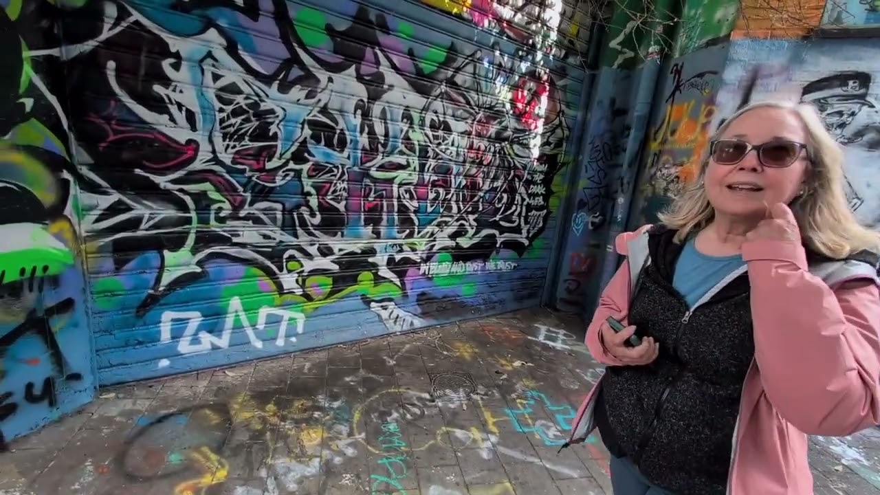 Ghent Graffiti Alleyway Walk