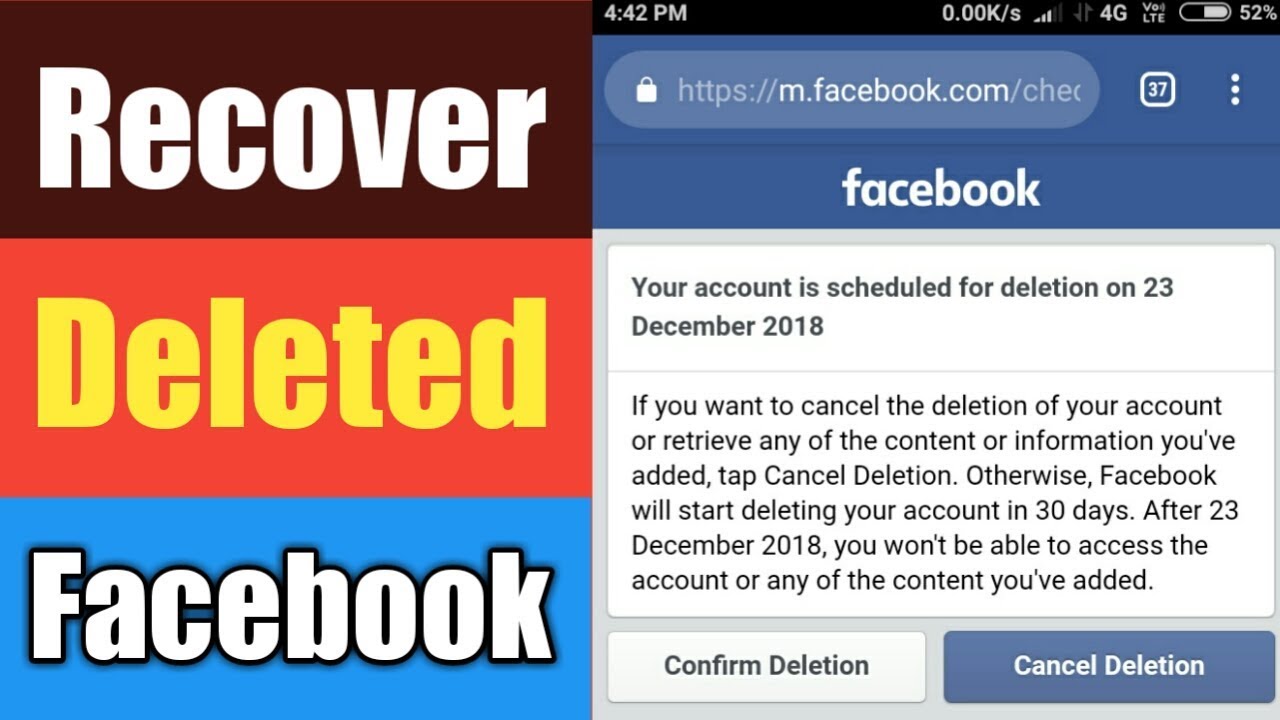 how do i get my deleted facebook messages back