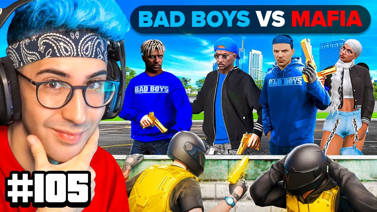 BAD BOYS VS MAFIA su GTA5 RP FIVEM (TEKTEK EP.105)