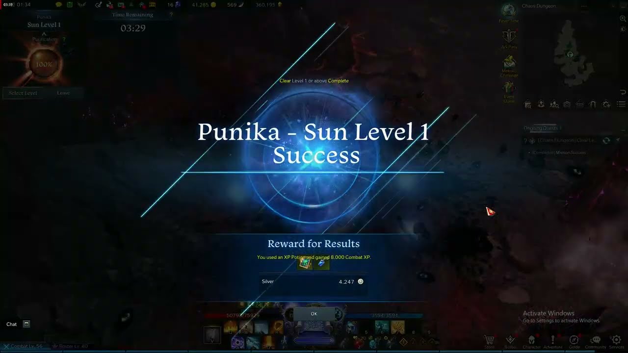 Lost Ark - Chaos Dungeon - Sorceress (Solo Run)