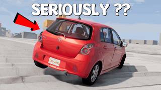 SMALL CAR VS EXTREME CRASH COURSE | TOYOTA VITZ / YARIS | BeamNG.Drive screenshot 5