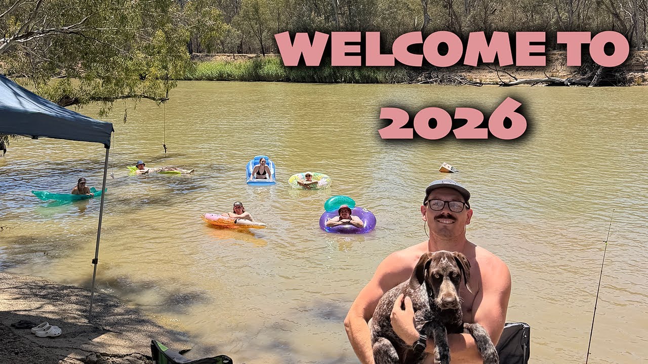 Camping and fishing on the MURRAY RIVER