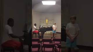 Ryan Gleason Private Lesson in Recital Hall