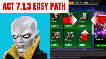 HOW TO BEAT ACT 7.1.3 | MCOC