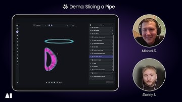 Slicing a T-join pipe section #3dprinting #geodesic #additivemanufacturing #3d #ai