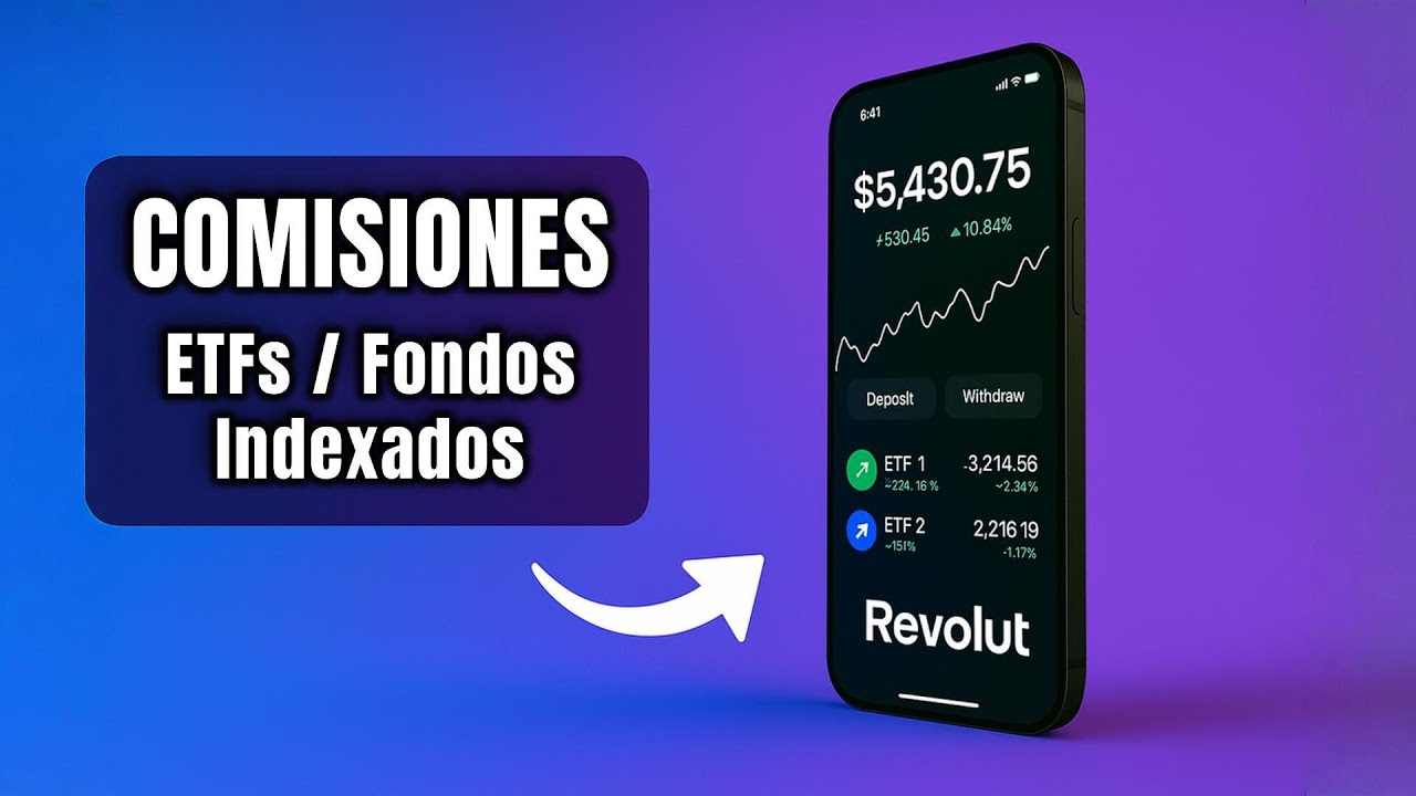 ¿Cuánto cuesta invertir en REVOLUT? ETFs y su SPREAD