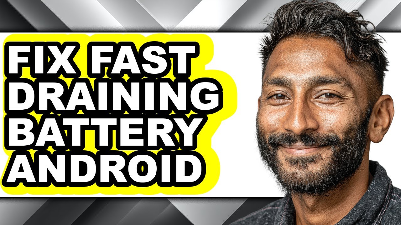 How to Fix Fast Draining Battery Android (only Way) - YouTube