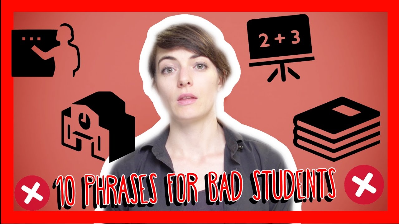 ⁣Learn the Top 10 French Phrases for Bad Students