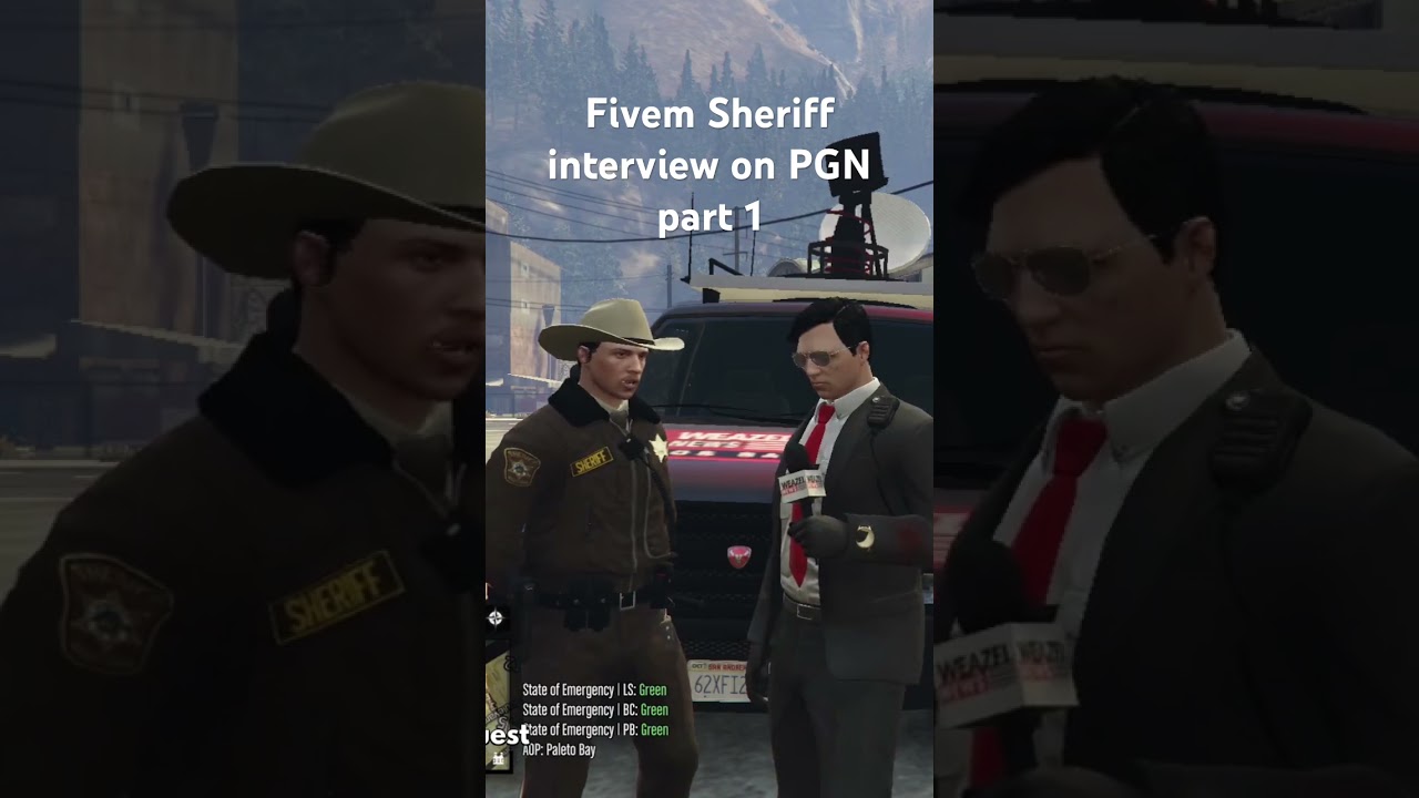 GTA RP SHERIFF INTERVIEW! (Part 1) 