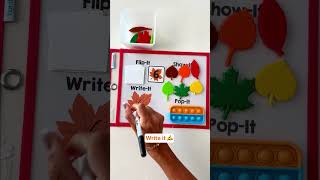 Full Fall + sensory play + math = the perfect learning combo! 🍁 Guide