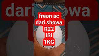 freon ac rocemendd dari showa r22 isi 1kg pembelian link bawah https://s.shopee.co.id/5fdHyP8R4H