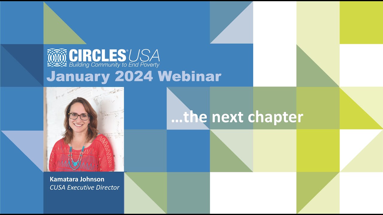 The Next Chapter: 2023 Reflection-2024 Goals | Circles USA