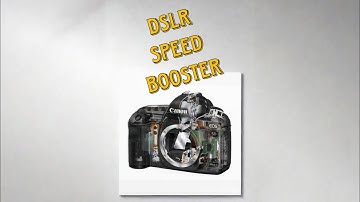 Canon goes Medium format diy dslr speedbooster focal reducer 