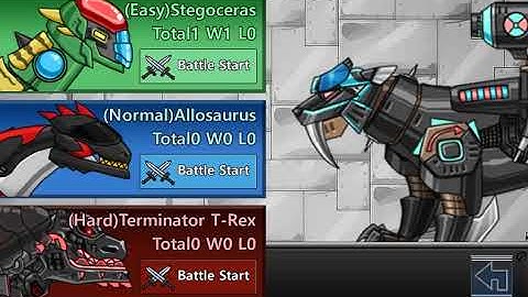 Роботы динозавры: Черный Смилодон (Dino Robot - Smilodon Black Plus)