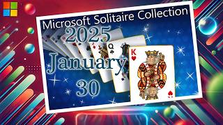 Microsoft Daily Challenge Solitaire Solution January 30 2025 screenshot 5