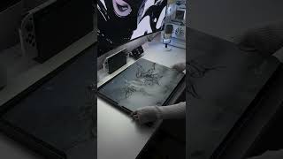 glass mouse pad clustrs #shorts #foryou #gaming #mousepad #pcgamer #technology #unboxing #fyp  #fy