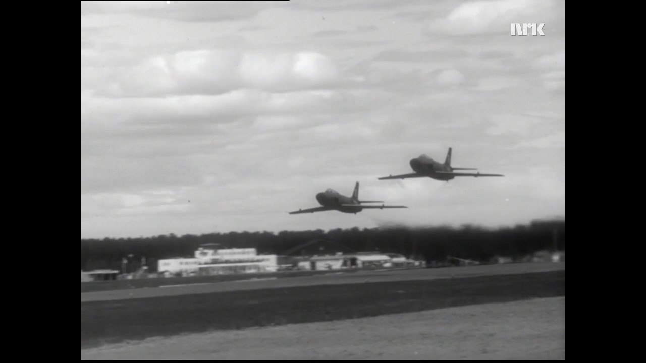 Gardermoen 1962   Flyjubileet   Flystevne
