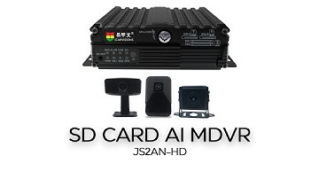SD Card AI MDVR for Vehicle JS2AN-HD