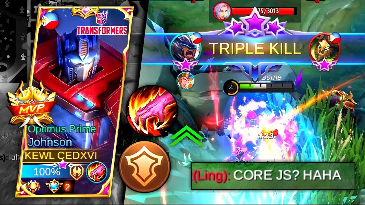 TANK JUNGLER IS HERE!! CORE JOHNSON IN MYTHICAL GLORY!! INTENSE MATCH ...