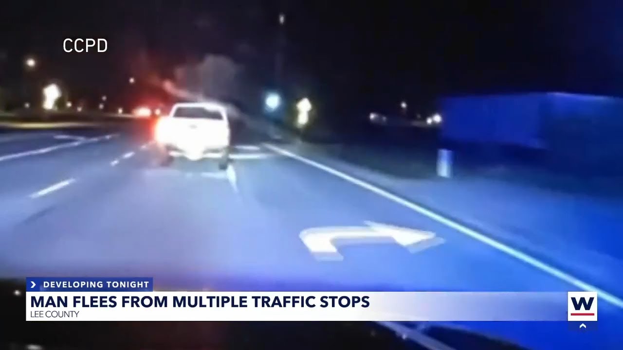 Cape Coral man faces 16 charges after fleeing multiple traffic stops ...