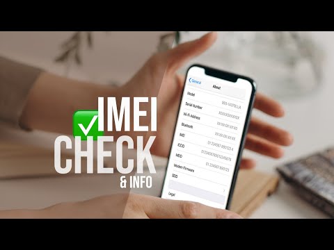 Wideo: Jak Sprawdzić IPhone'a Pod Kątem Autentyczności Według IMEI, Numeru Seryjnego Na Oficjalnej Stronie Internetowej I Tak Dalej