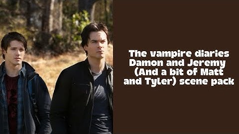 Damon and Jeremy scene pack // 4k