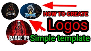 How to create gaming logos || how to make free fire logos||simple template ff screenshot 4