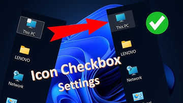 Check box on icon and folder settings on Windows 11 | Disable or Enable | Folder options | Check box