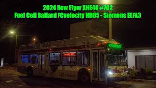 SEPTA Route 77: 2024 New Flyer XHE40 #702 Pt 1/2