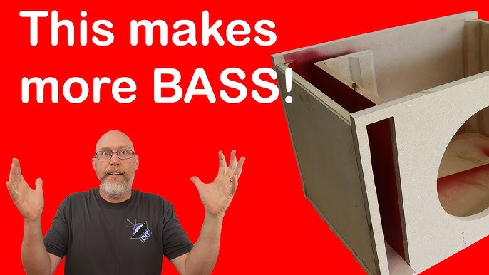 Bass in a small space? Sealed subwoofer enclosure design.  @PartsExpressOfficial 