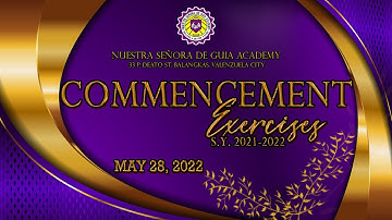 SENIOR HIGHSCHOOL DEPARTMENT COMMENCEMENT EXERCISES 2022