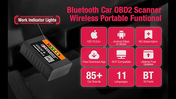FASLINK X1 Bluetooth OBD2 Scanner for iPhone & Android