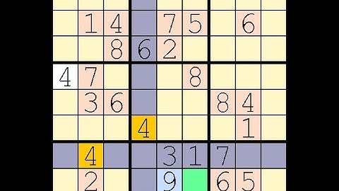 How to Solve Washington Times Sudoku Difficult  21 July, 2024