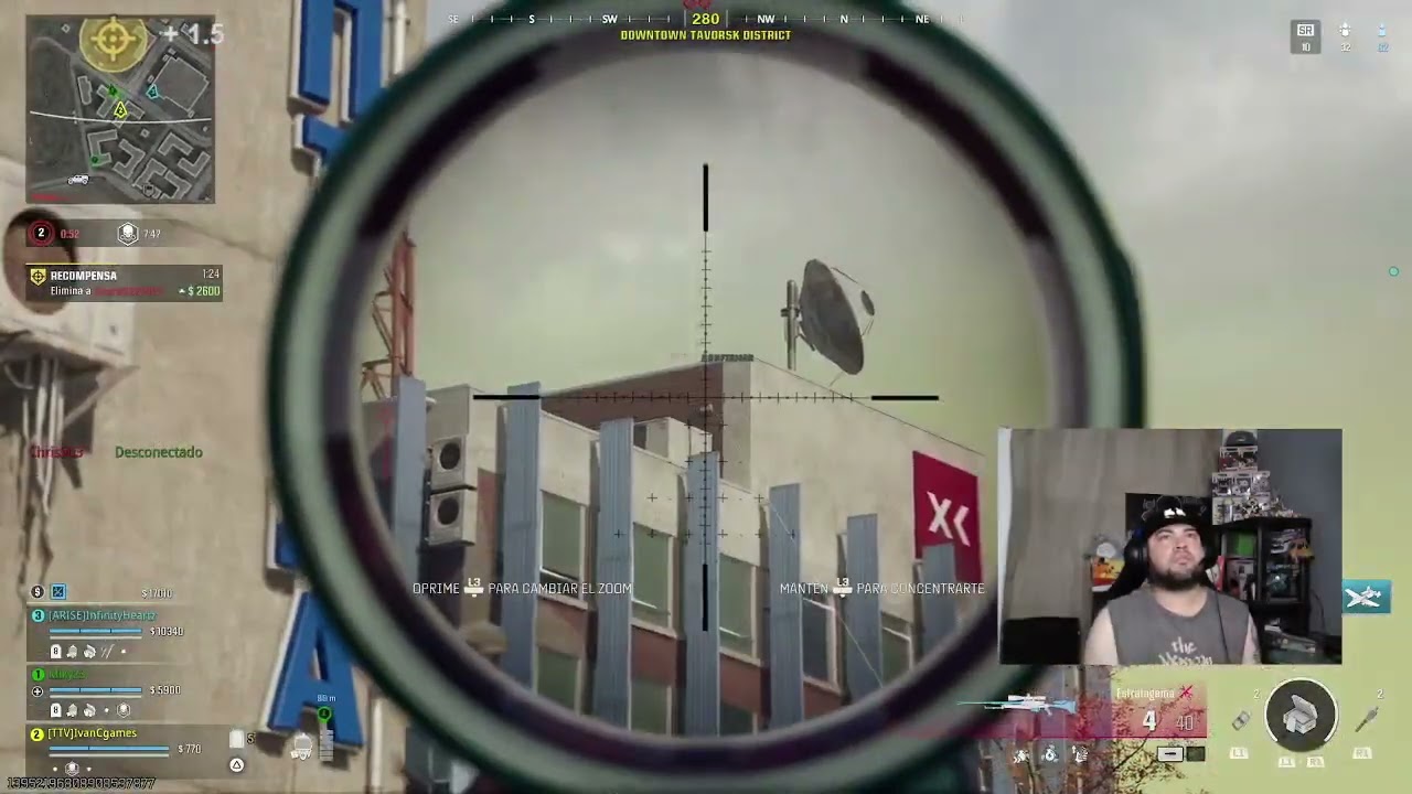 No lo vi por el humo (Warzone)