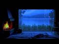 Relaxing Piano Music and Rain Sounds in Bedroom | Sleep Music, Meditation, Stress Relief, Anxiety