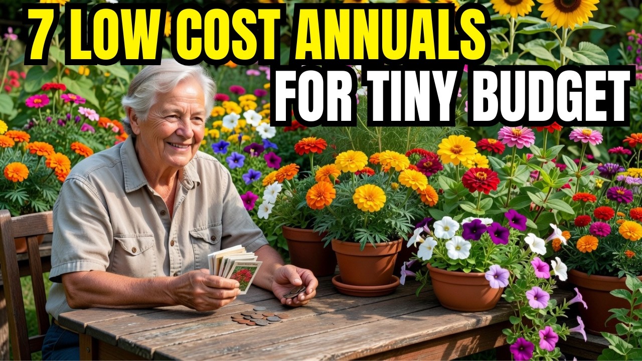 7 Low Cost Annuals That Provides Colors All Season For Tiny Budget 👍