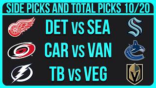 FREE NHL Picks Today Tuesday 10/20/26 NHL Picks and Predictions (3/3)